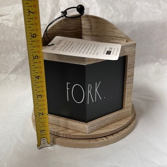 NWT Rae Dunn Wooden Silverware Spoon Knife Fork - Picture 5 of 8